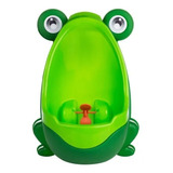Mictorio Infantil Xixi Pinico Bebe Com Ventosa Verde Sapinho