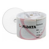 Mídia Dvd-r Ridata 4.7gb Printable Original - Pino Com 50