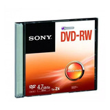 Midia Dvd-rw Sony Na Caixinha 10 Unidades
