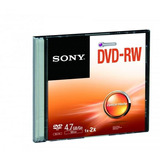 Midia Dvd-rw Sony Na Caixinha 200 Unidades