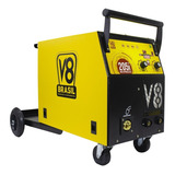 Mig 205i Multiprocesso Mig/mag/tig/eletrodo 220v V8 Brasil Cor Amarelo Frequência 50/60hz
