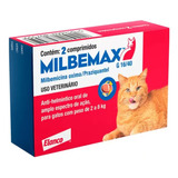 Milbemax Vermifugo Para Gatos 2 A