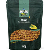 Milho Torrado Salgado Natural Brasil Frutt 160g