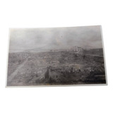 Militaria Cartão Postal Antigo De Guerra Cidade Bombardeada