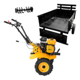 Mine Trator A Gasolina 7hp Carreta Reboque Carrocinha Ig6