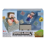 Minecraft Playset Minecart 3,25pol Mayhem Mattel