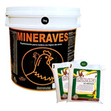 Mineraves Suplemento 5kg C/ 2 Imunoaves