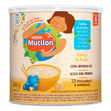 Mingau Mucilon Aveia E Arroz Nestlé Lata 400gr