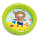 Minha Primeira Piscina Bebê Infantil 15 L - Verde - Intex