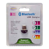 Mini Adaptador Bluetooth 2.0 Usb Dongle Cogumelo 49.002