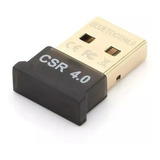 Mini Adaptador Bluetooth Usb Csr 4.0 Conector Pc Windows