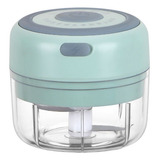 Mini Alho Moedor Elétrico Alho Helicóptero Sem Fio Alimentos
