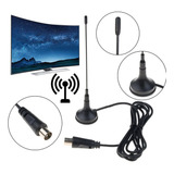 Mini Antena Digital Uhf Vhf Fm Base Magnetica Dvb-t
