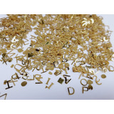 Mini Aplique Letras Paete 10gr Para Artesanatos Resina