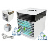 Mini Ar Condicionado Portátil Usb Refrigerador De Mesa C/led