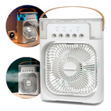 Mini Ar Condicionado Ventilador Mesa Escritorio Quarto Usb Cor Sortido