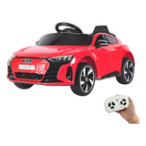 Mini Audi Etron Gt Carrinho Elétrico Infantil 6v Motorizado