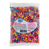 Mini Bala Tutti Frutti Cores 500g  Horizon