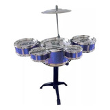 Mini Bateria Infantil Brinquedo Musical Criança 5 Tambores