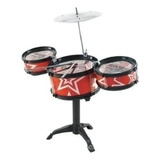 Mini Bateria Musical Infantil 3 Tambores