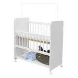 Mini Berço Bed Side Colchão Grátis Branco