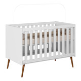 Mini Berço Retrô Quarto Bebê - 100% Mdf Reforçado - Full