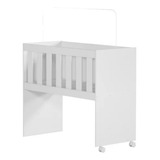 Mini Berço Rubi Para Bebês Infantil Multifuncional 5x1 Mdf Acompanha Colchão Lv Móveis