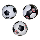 Mini Bola Corinthians Oficial Baby Tamanho 2 Super Macia 