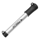 Mini Bomba Manual De Ar Para Bicicleta Encher Pneu Portátil Cor Preto