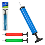 Mini Bomba Para Inflar Encher Bolas Futebol Basquete + Bico