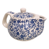 Mini Bule De Chá Oriental Porcelana