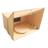 Mini Cabine De Pintura Para Plastimodelismo E Aerografia
