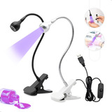 Mini Cabine Lanterna Clip De Mesa Led Uv Secagem Gel 