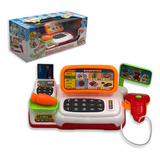 Mini Caixa Registradora Infantil Mercado Brinquedo P Criança