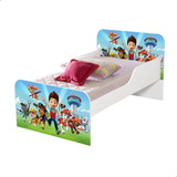 Mini Cama Adesivada Para Criança Personagem Infantil Patrulh
