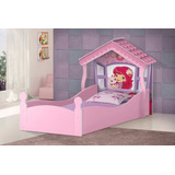 Mini Cama Casa Moranguinho Com Colchão