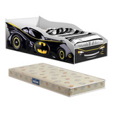 Mini Cama Com Colchão Infantil Montessoriana Baixa De Chão