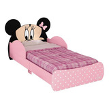 Mini Cama Infantil Minnie Disney Rosa