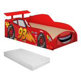 Mini Cama Para Meninos Com Colchão E Proteção Lateral