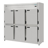 Mini Camara Fria Industrial Inox 6 Portas 1290 Litros Kofisa