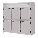 Mini Camara Fria Industrial Inox 6 Portas 1290 Litros Kofisa