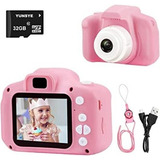 Mini Câmera Digital Filmadora Infantil Criança De 32g Cartão