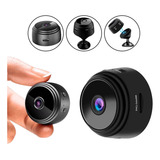 Mini Câmera Espiã Wifi Sem Fio Cor Preto