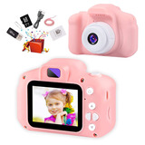 Mini Câmera Infantil 1080p+cartão De 8