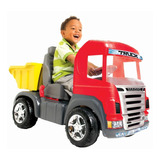 Mini Caminhão Truck Pedal Infantil Basculante