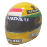 Mini Capacete F1 Ayrton Senna - Ano 1991 - 1/5