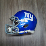 Mini Capacete Futebol Americano Nfl Azul New York Giants