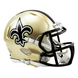 Mini Capacete Helmet Riddell - New Orleans Saints - Nfl Novo