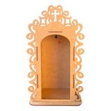 Mini Capela Oratório Mdf Cru Lindo Oferta Envio Em 24 Horas