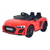 Mini Carrinho Elétrico Infantil Audi R8 Spyder 12v Vermelho